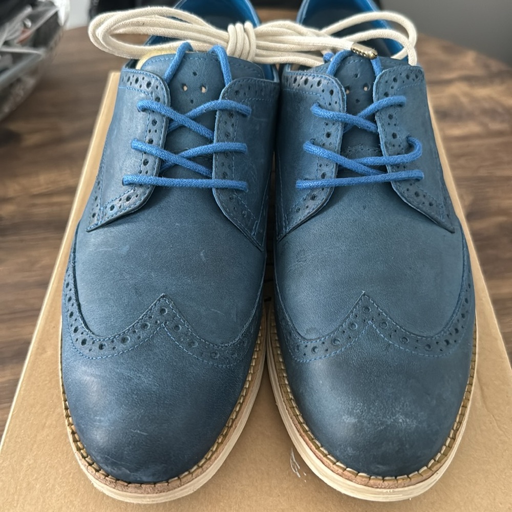 Cole Haan Lunargrand Size 9B  color Skydiver